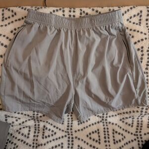 Men's Gray Athletic Shorts Medium